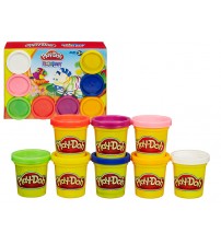 Набор пластилина 8 баночек Play-Doh 