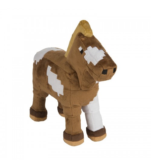 Мягкая игрушка Minecraft Horse Лошадь 34см