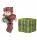 Фигурка Minecraft Alex in Leather Armor 8см