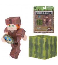Фигурка Minecraft Алекс в кожаной броне 8см