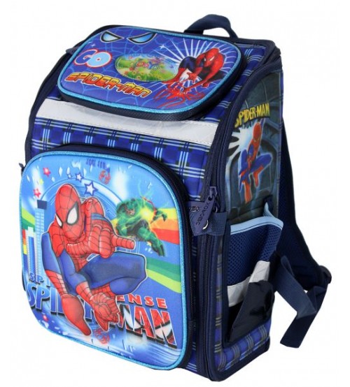 Синий ранец Spider Man