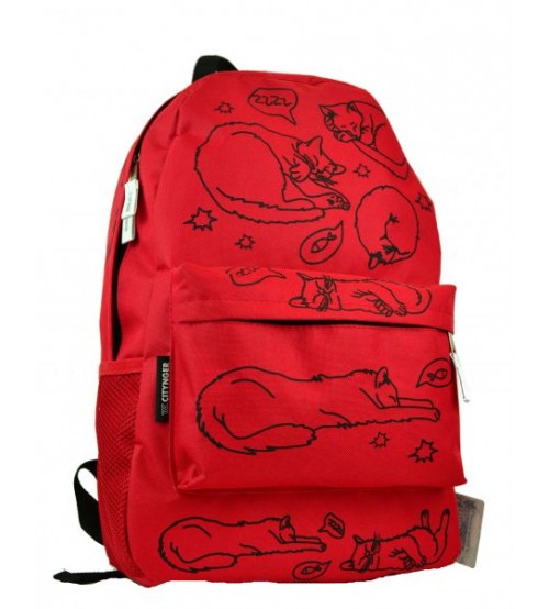 Рюкзак Citinger Cat Красный